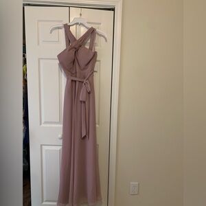 Kennedy Blue Bridesmaid Dress. Size 2:
Color: Desert Rose